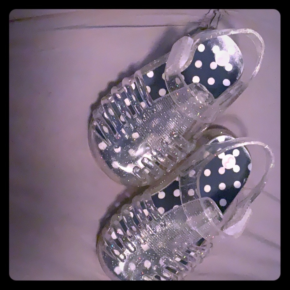 Clear jelly sandals❤️